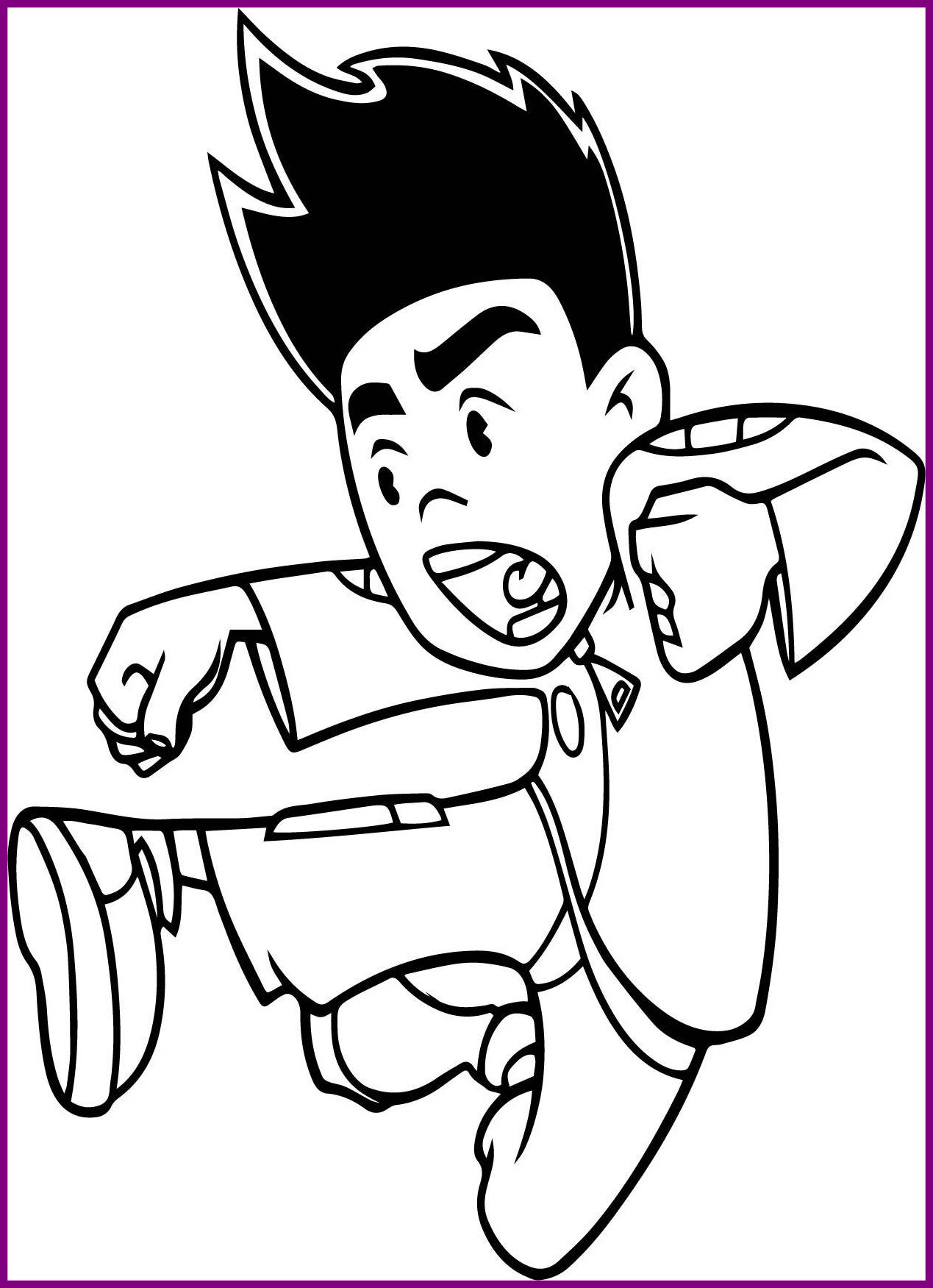 1269x1751 Shocking Jake Long Fly And Kick Kung Fu American Dragon Coloring