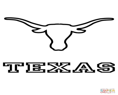 400x322 Longhorn Cow Coloring Page Bull