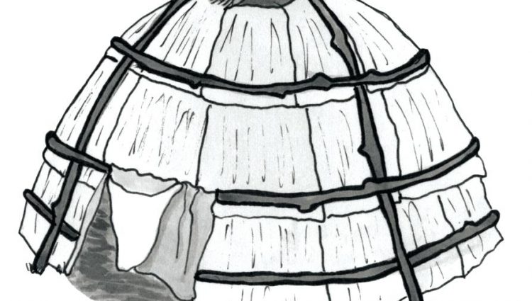750x425 Coloring Pages Longhouse Longhouse Coloring Page Longhouse