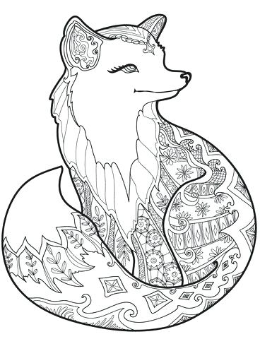 368x480 Wonderful Loon Coloring Page Fox Coloring Page Loon Coloring Pages