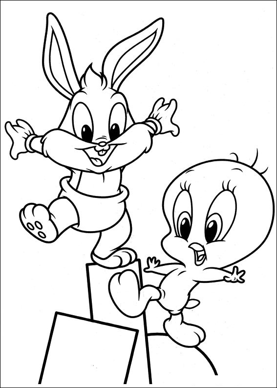 567x794 Looney Tunes Coloring Pages To Print
