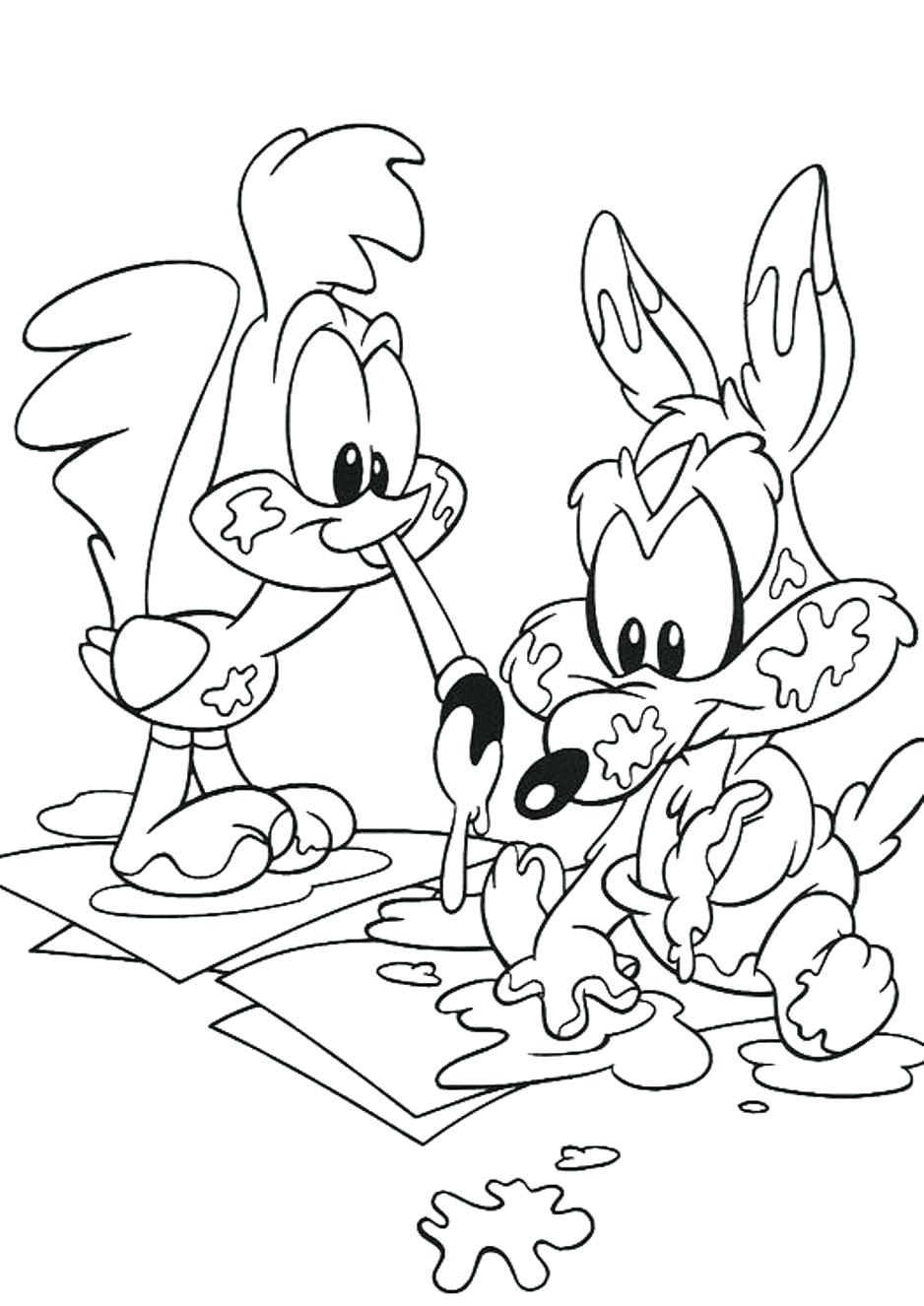 938x1326 Coloring Pages ~ Looney Tunes Coloring Pages Baby Printable Toons