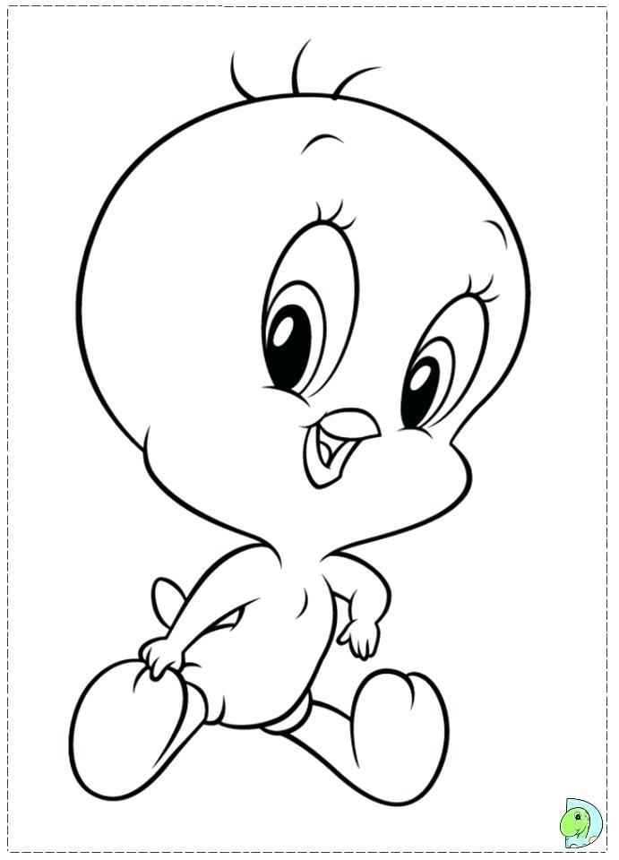 691x960 Dibujos De Baby Looney Tunes Para Colorear Baby Tunes Drawings
