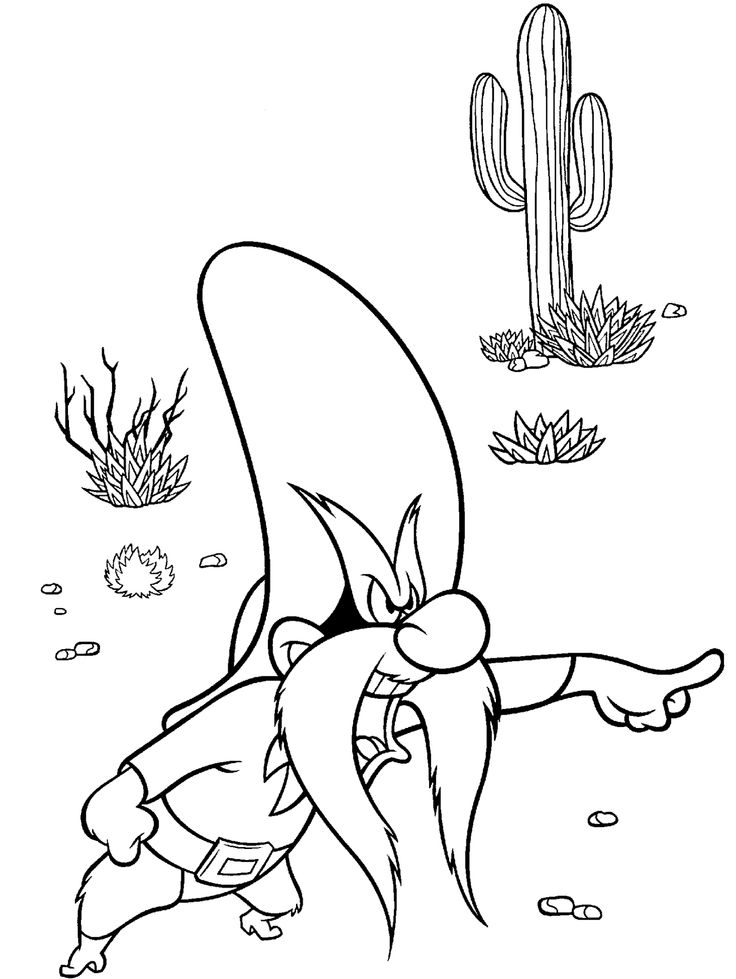 Looney Tunes Characters Coloring Pages