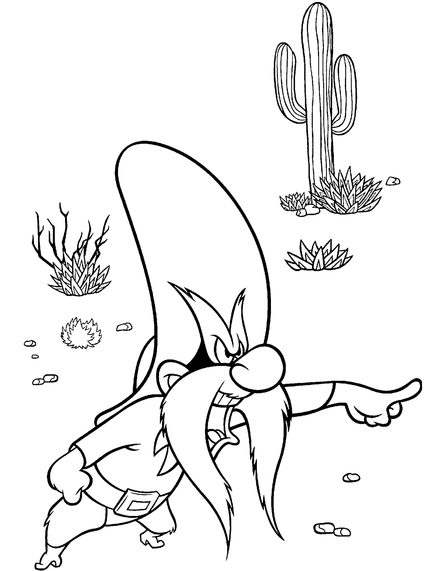 1398x1860 Looney Tunes Characters Yosemite Sam Very Angry Looney Tunes