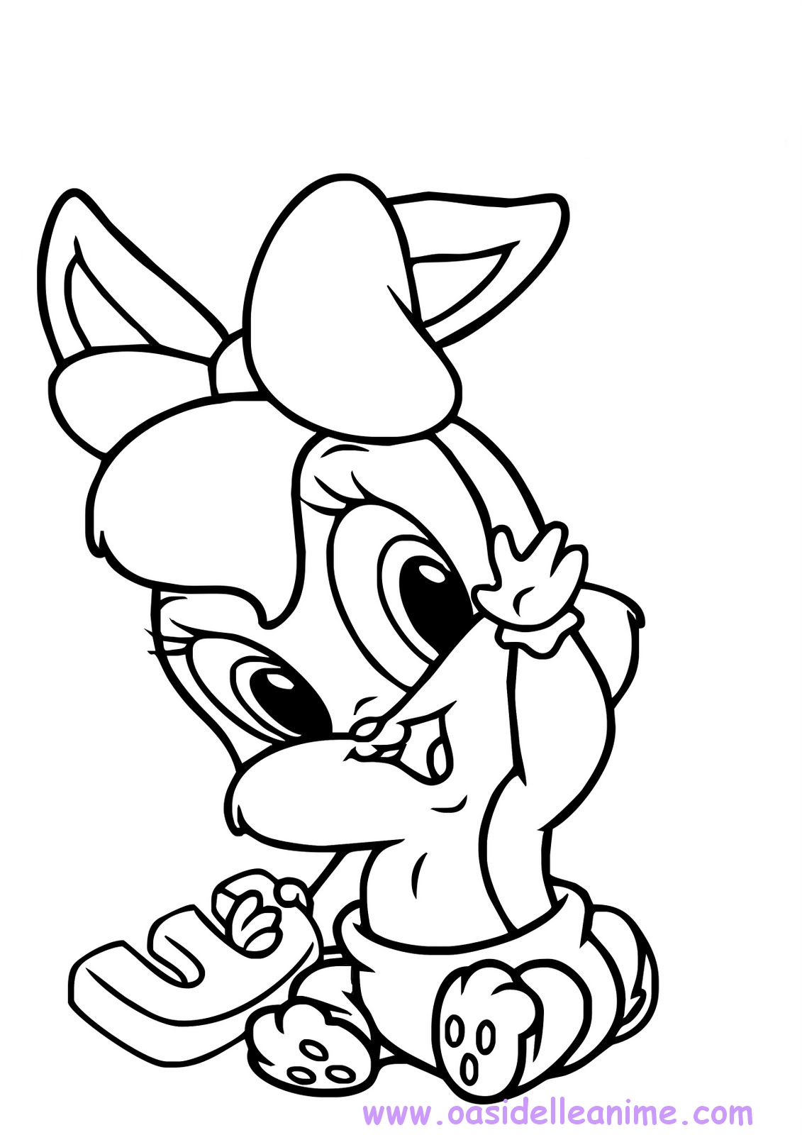 1131x1600 76296 Baby Sylvester With Football Looney Tunes Coloring Pages