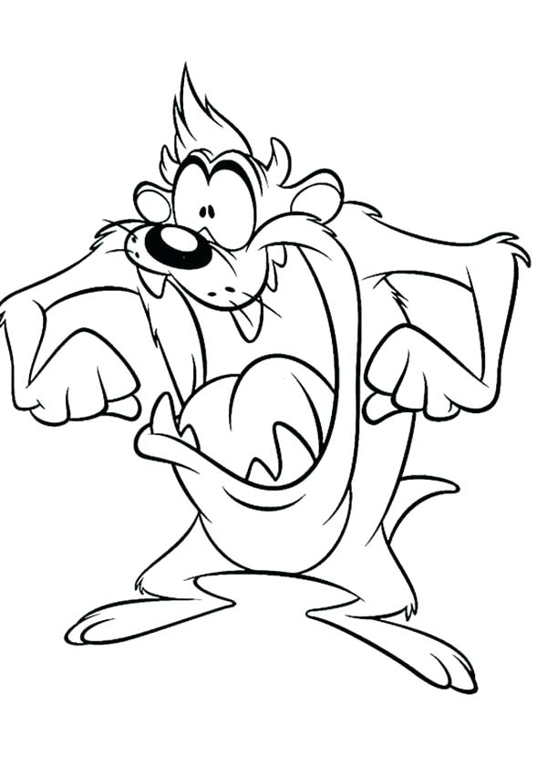 600x841 Looney Tune Coloring Pages