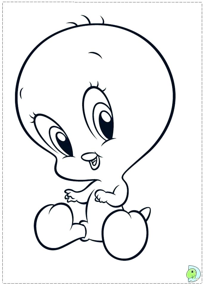 691x960 Looney Tune Coloring Pages