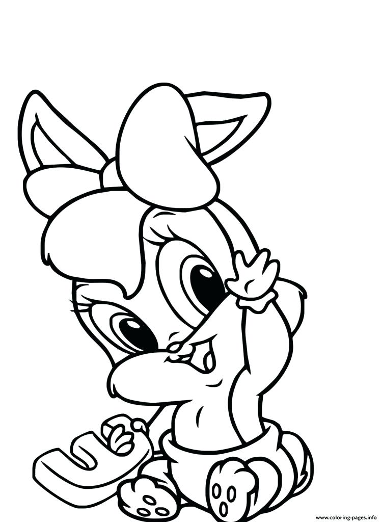 750x1024 Baby Tunes Coloring Pages 4 Baby Looney Tunes Coloring Pages Baby