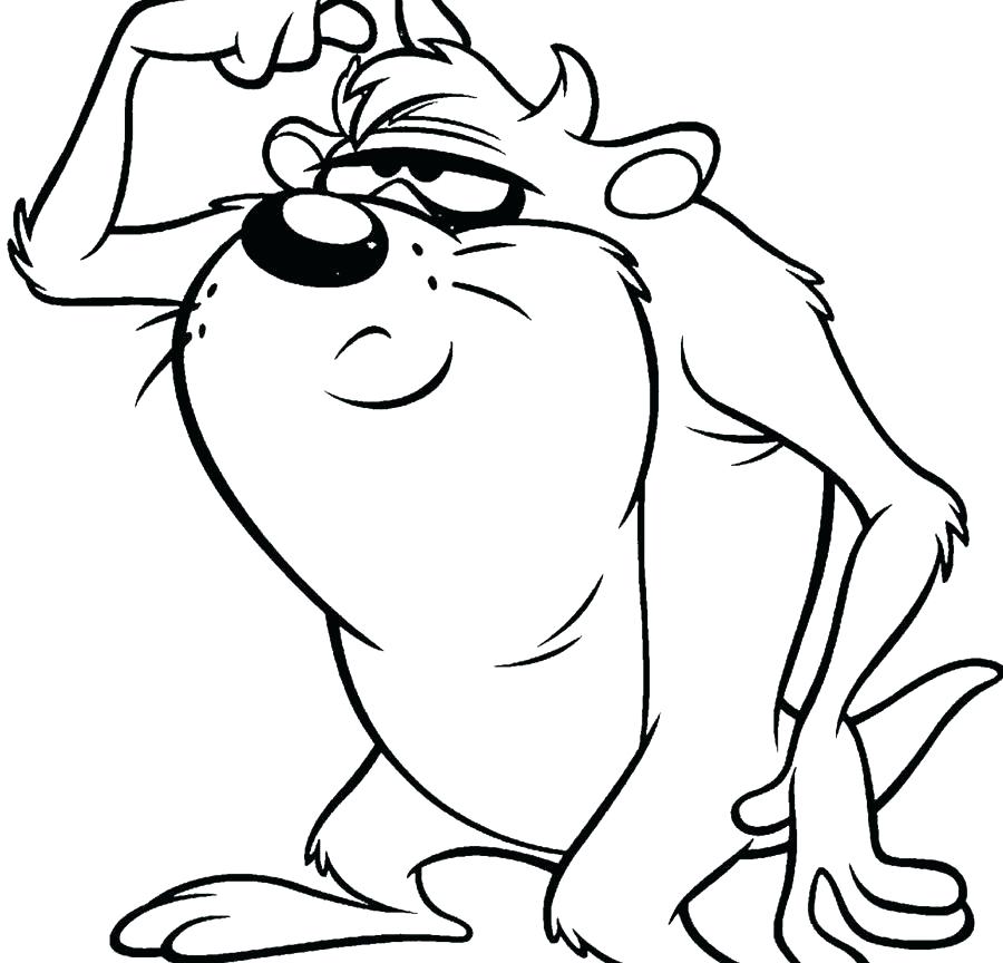 900x864 Free Printable Baby Looney Tunes Coloring Pages Bugs Bunny Fall