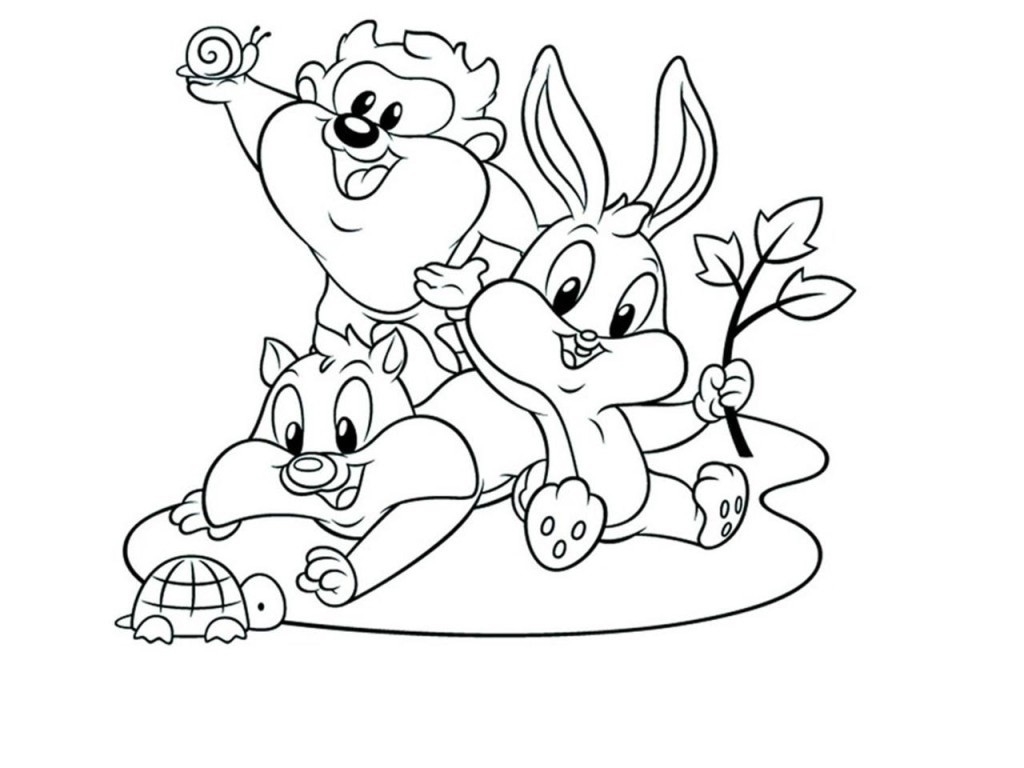 1024x768 Looney Tunes Coloring Pages Collection Coloring For Kids 2018