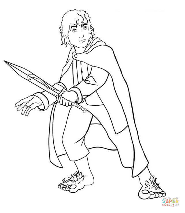 642x740 Lord Of The Rings Coloring Pages Free For Lotr Inspirations 4