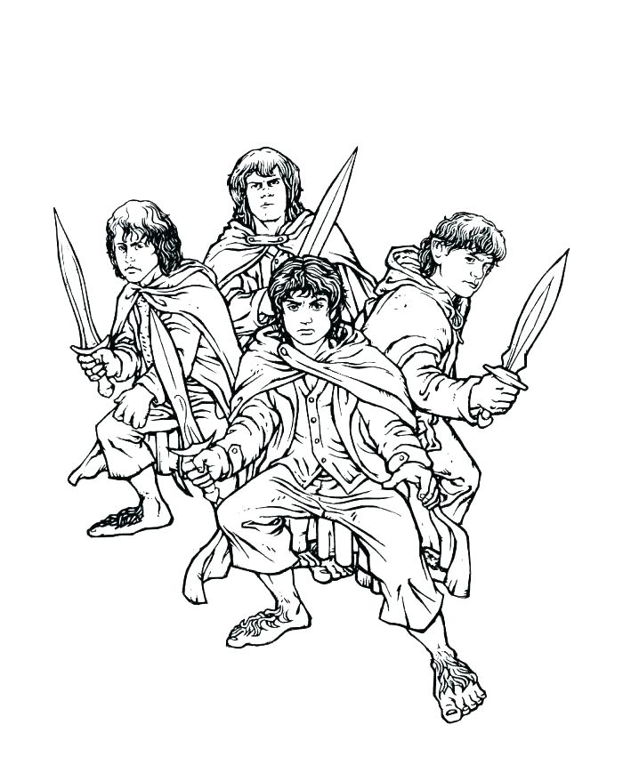 700x878 Lotr Coloring Pages Lord Of The Rings Coloring Pages Smoking Pipe