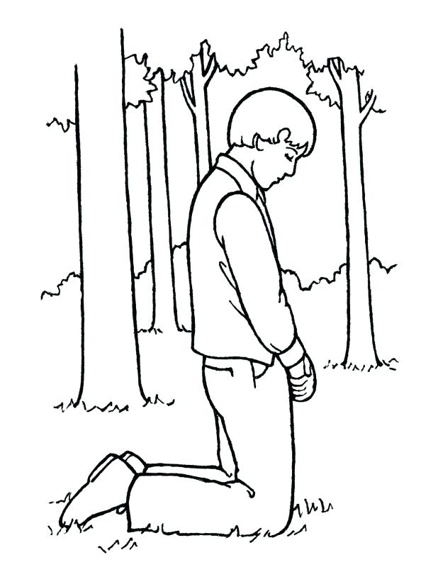 618x824 Prayer Coloring Pages Lords Prayer Coloring For Kids Prayer