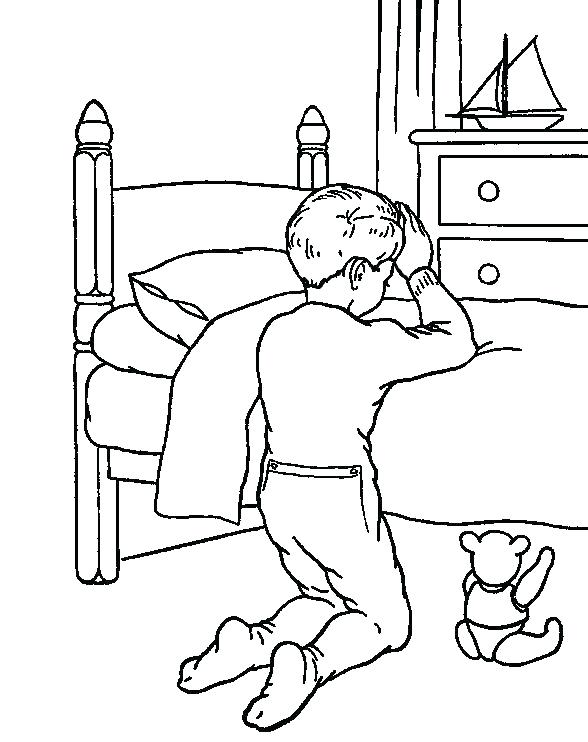 588x742 Child Praying Coloring Page Free Lords Prayer Coloring Pages