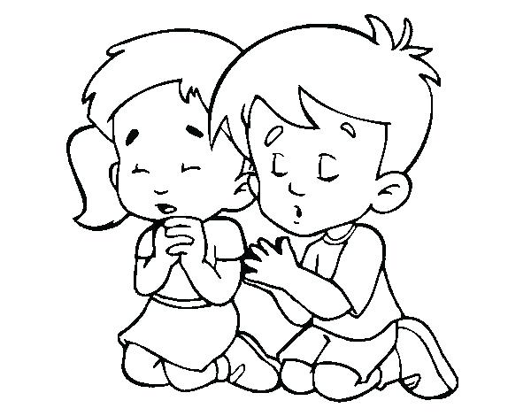 600x470 Coloring Pages On Prayer Free Lords Prayer Coloring Pages