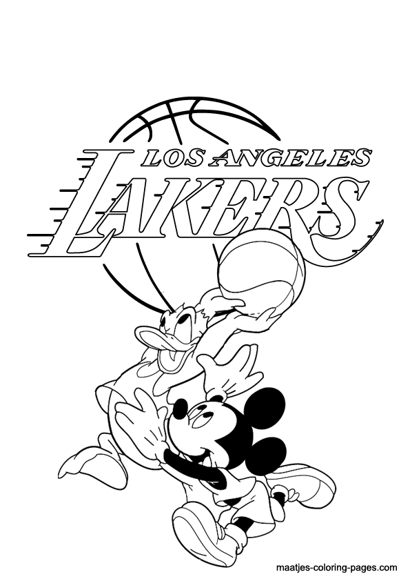 595x842 List Of Synonyms And Antonyms Of The Word La Lakers Drawings