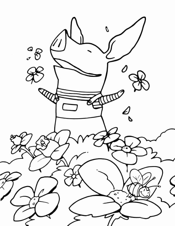 596x770 592 Best Pig Coloring Pages Images On Los Angeles Kings