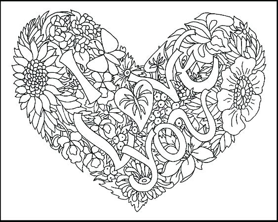 563x451 Love Coloring Sheet I Love You Coloring Pages Adult Coloring