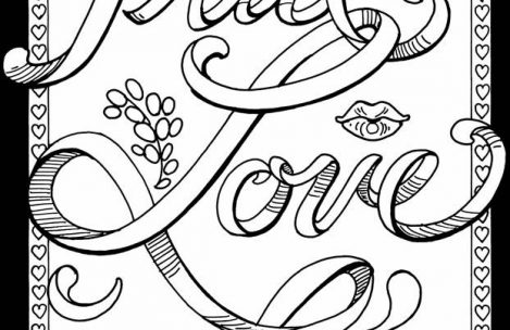 469x304 Adult Coloring Pages Love Just Colorings
