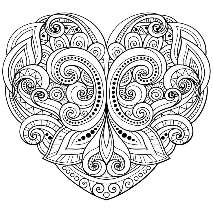 Love Coloring Pages