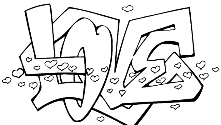 750x425 Printable Love Coloring Pages Printable Love Coloring Pages