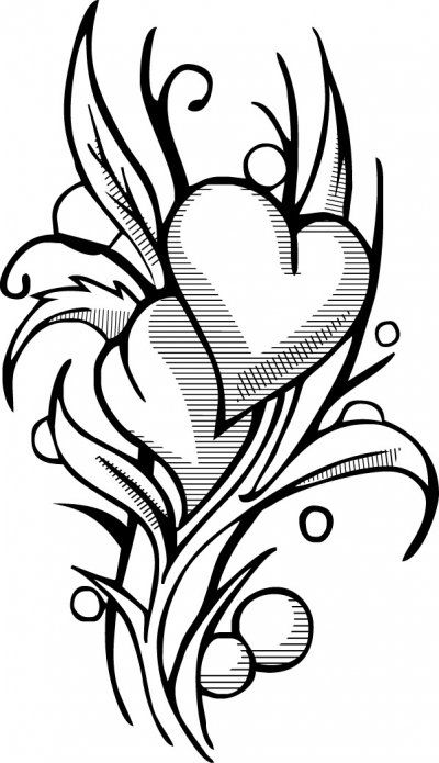 Love Coloring Pages For Teens
