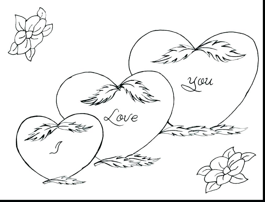 863x660 I Love You Coloring Pages Printable Cute Love Coloring Pages Cute