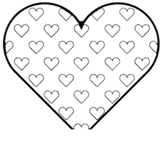 550x481 Heart Coloring Page Love Coloring Pages To Print Heart Coloring