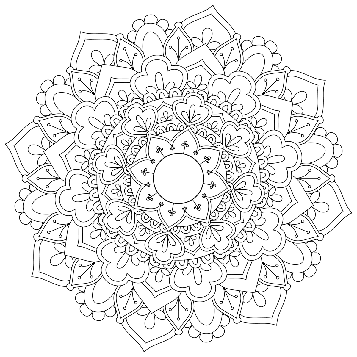 1200x1200 Like Colouring In Then You'Ll Love Mandala Mondays! Each Week