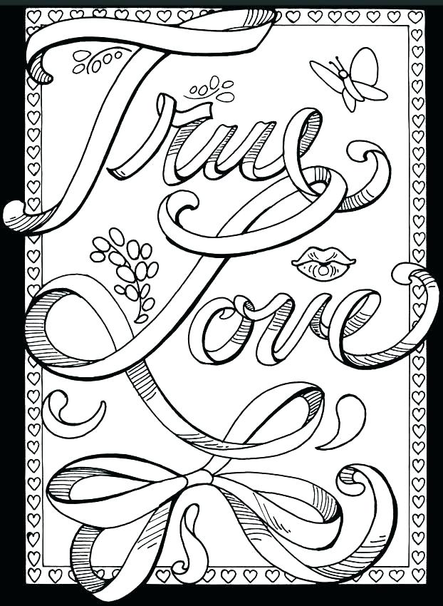 622x850 Love One Another Coloring Page Love Color Pages Best Love Coloring