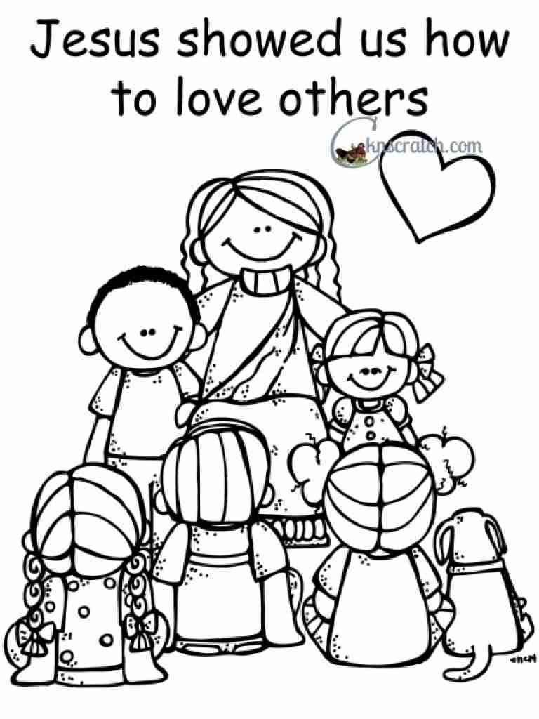 768x1024 Love One Another Coloring Pages T8ls Com Incredible Page Olegratiy