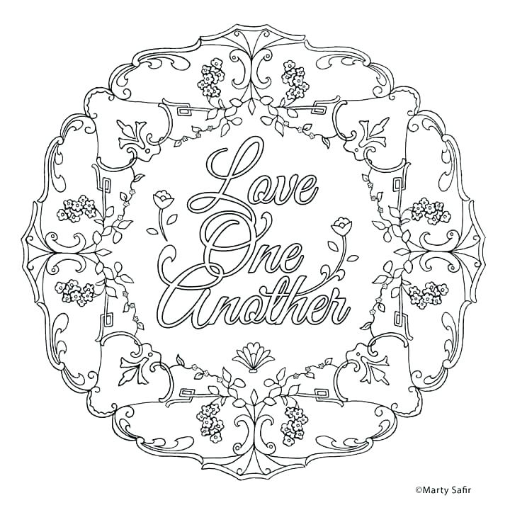 720x720 God Loves You Coloring Page Love One Another Coloring Pages Love