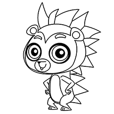 230x230 Littlest Pet Shop Coloring Pages For Kids