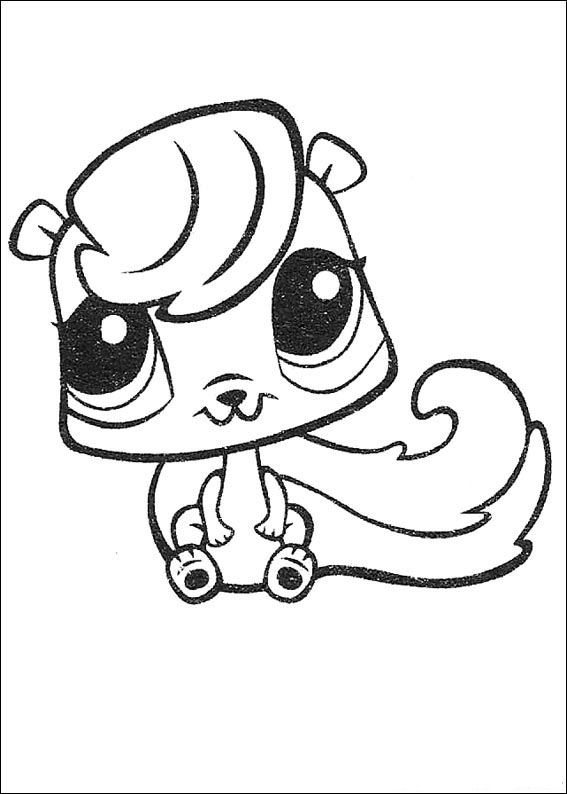 567x794 Littlest Pet Shop Color Pages