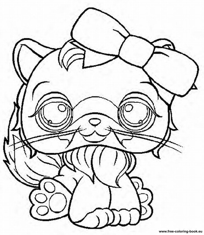 696x800 Coloring Pages Littlest Pet Shop