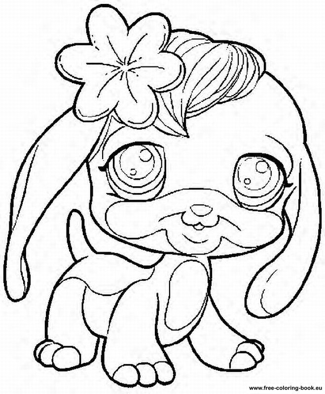 659x800 Coloring Pages Littlest Pet Shop