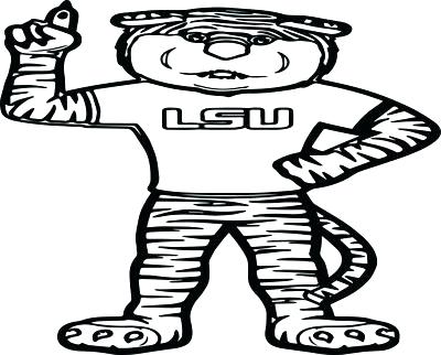 400x322 Lsu Coloring Pages Coloring Pages Coloring Trend Thumbnail Size