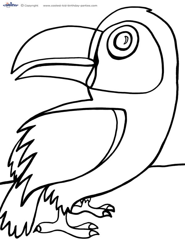 600x777 Printable Luau Coloring Page 5