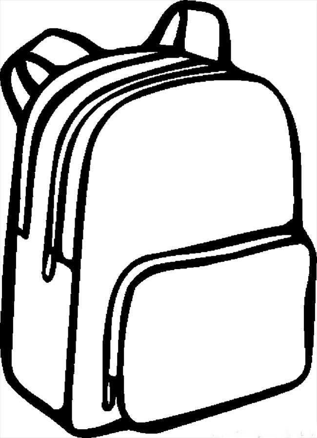 650x897 Luggage Coloring Pages