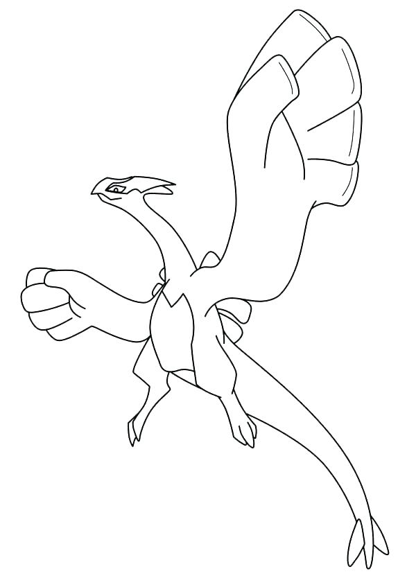 600x831 Lugia Coloring Pages Coloring Pages Photo Collection Pages