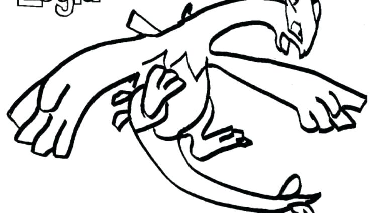 750x425 Lugia Coloring Pages X Lugia Printable Coloring Pages