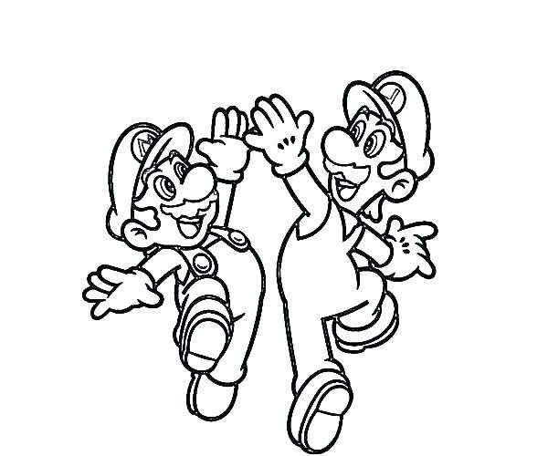 600x500 Luigi Coloring Pages Baby Coloring Pages Baby Coloring Pages By