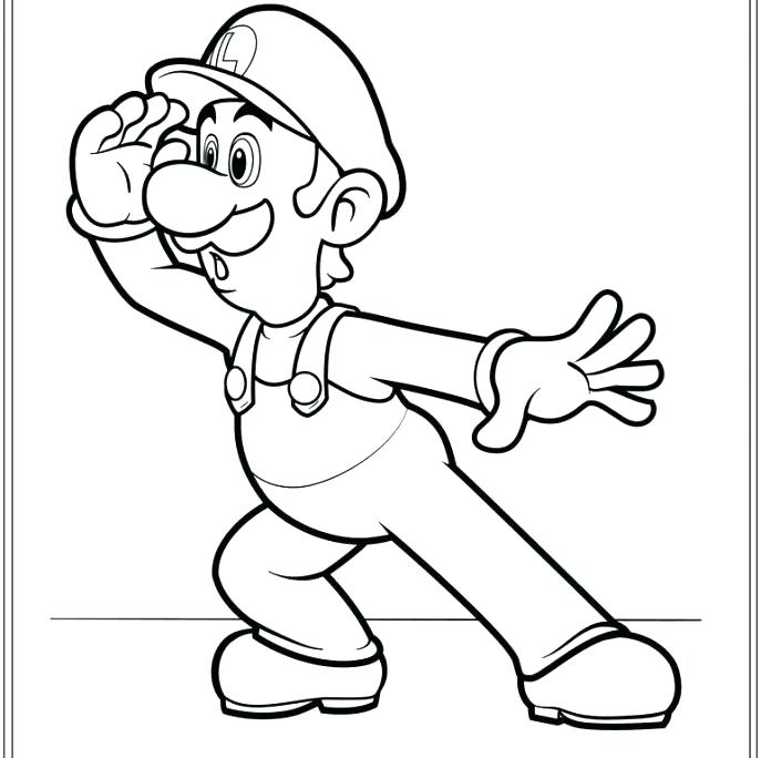 687x684 Luigi Mansion Coloring Pages Sidebar Luigis Mansion Dark Moon
