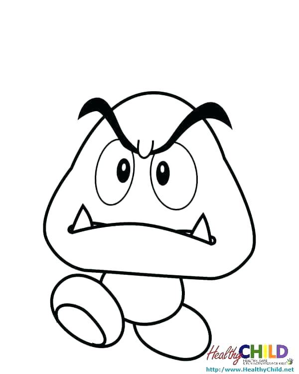 600x750 Luigi Mansion Colouring Pages