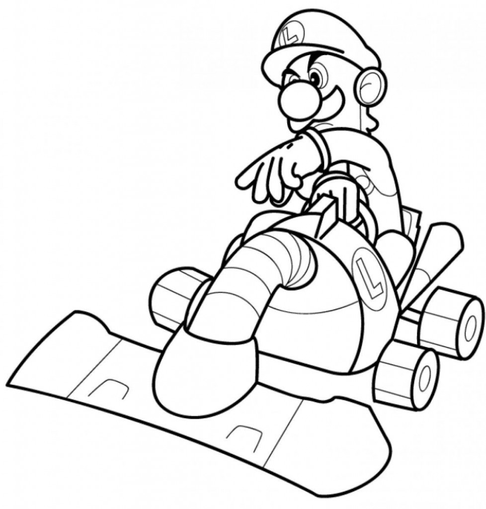 978x1024 Free Printable Luigi Coloring Pages For Kids Luigi, Free