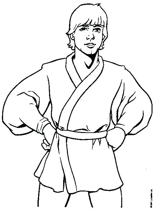 528x668 Coloring Pages Coloring C Trend Luke Skywalker Coloring Pages
