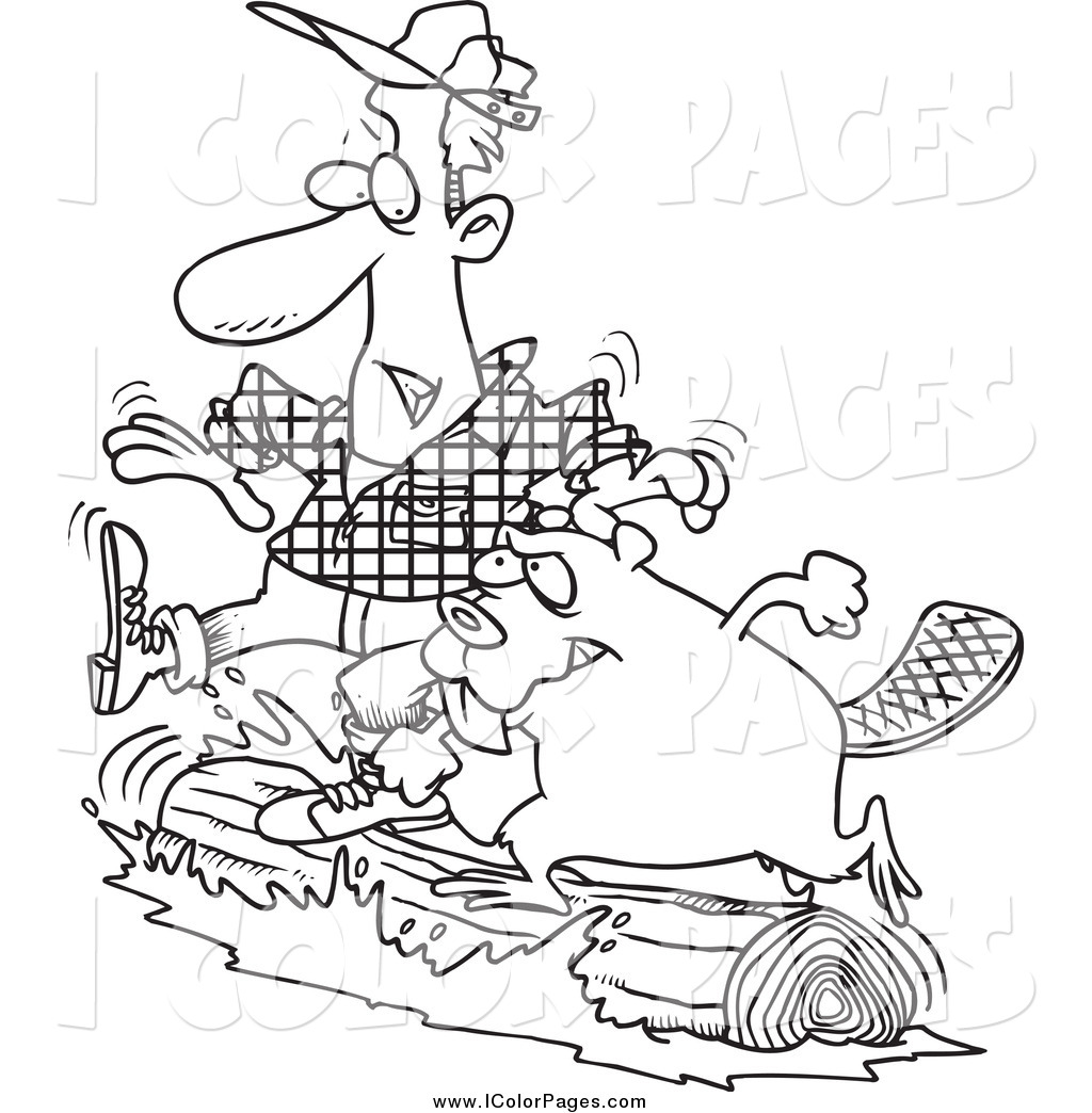 1024x1044 Powerful Lumberjack Coloring Pages Vector Page Of A Black