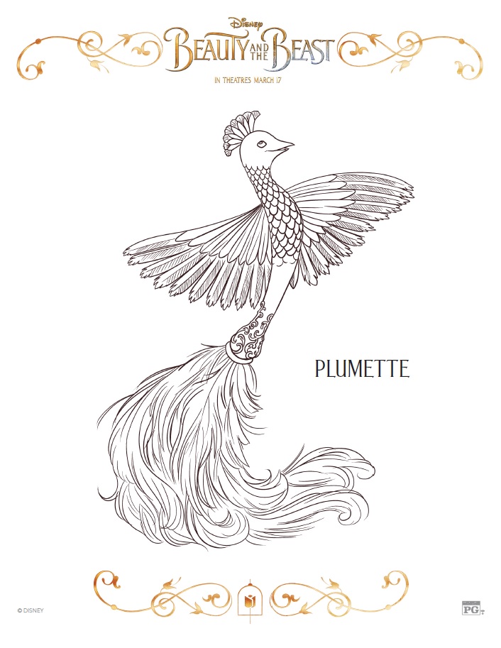 706x913 Plumette Coloring Page