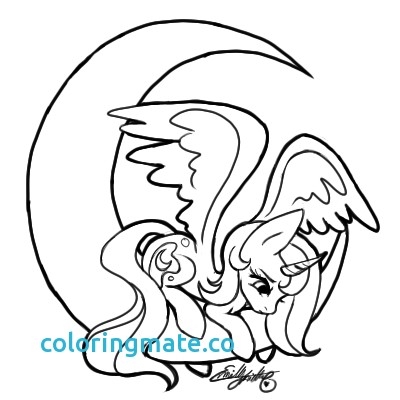 400x400 Mlp Coloring Pages Luna Princess Luna Coloring Page Luxury My